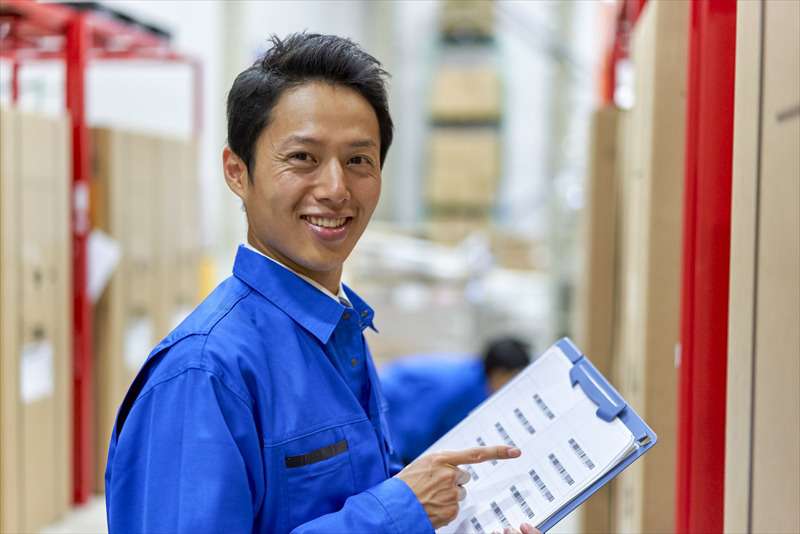 ヤード内作業員